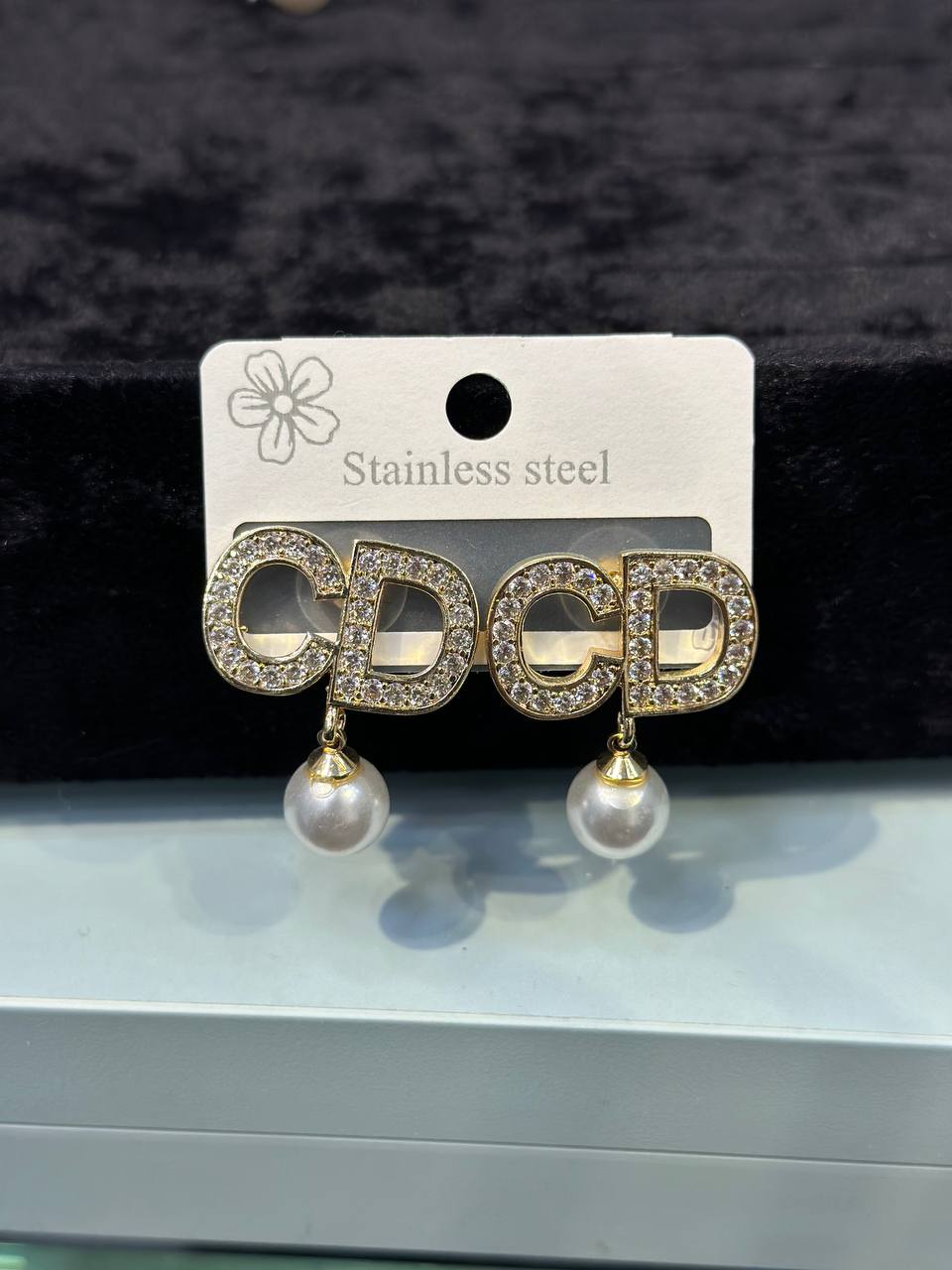 Dior Tribales Earrings with Pearls