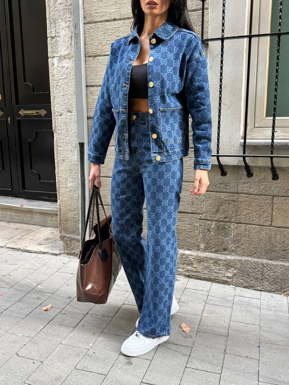 Gucci GG Denim Set