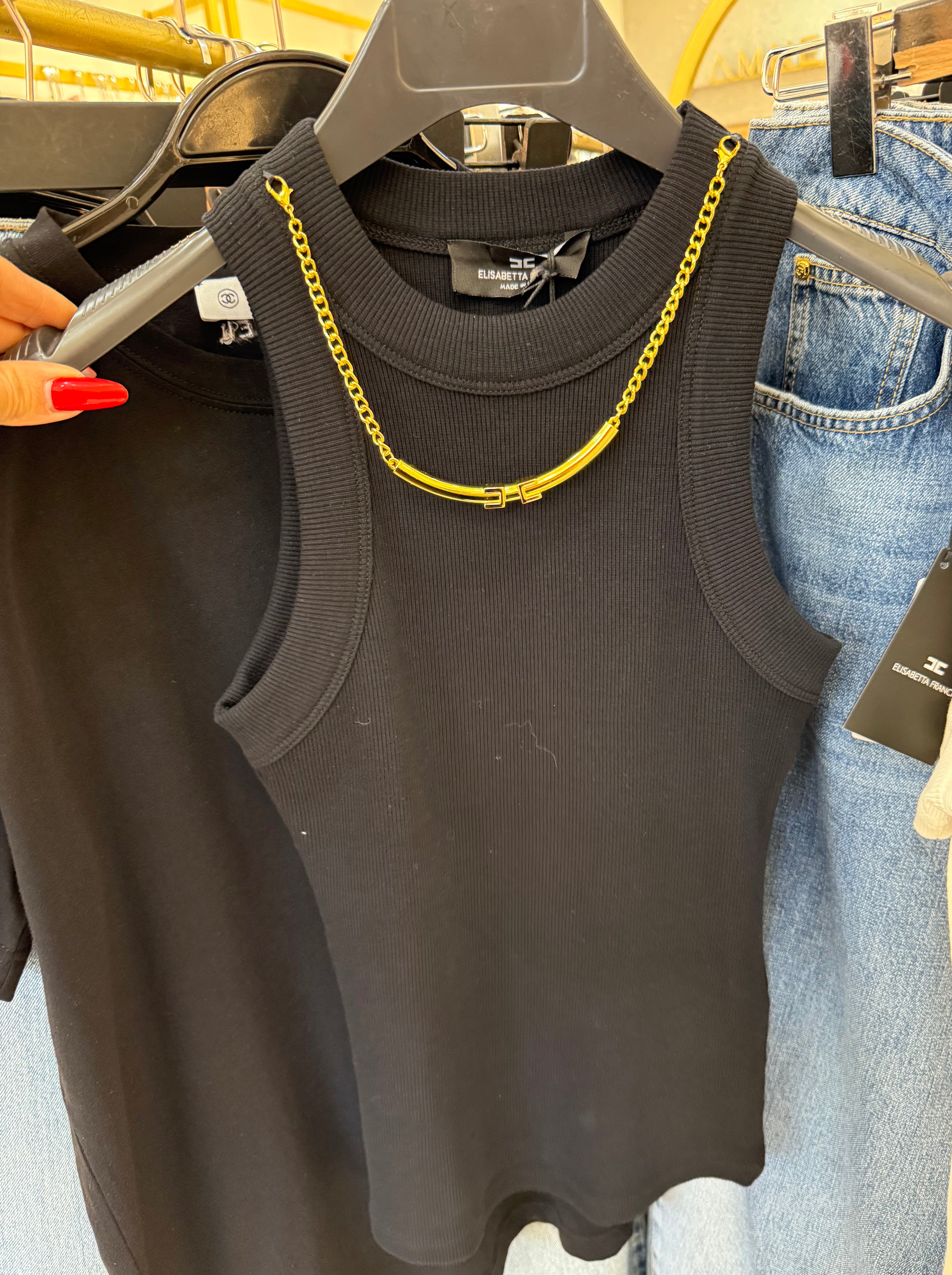 Elisabetta Franchi Blouse Black