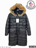 Moncler Long Puffer Coat Black