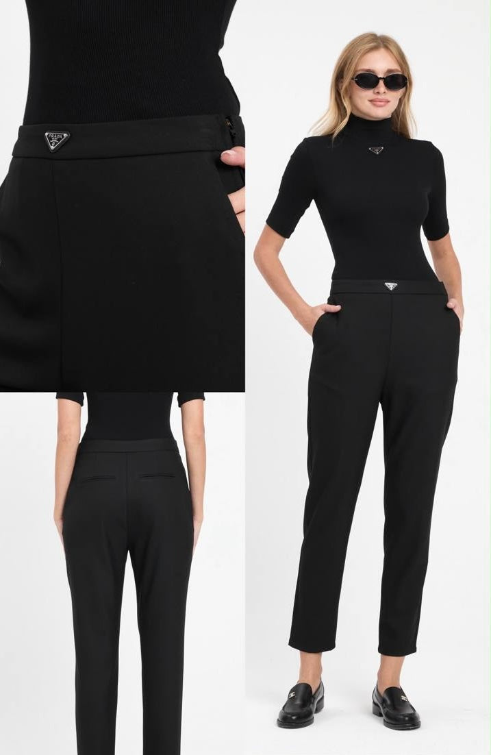 Prada Tailored Trousers Black