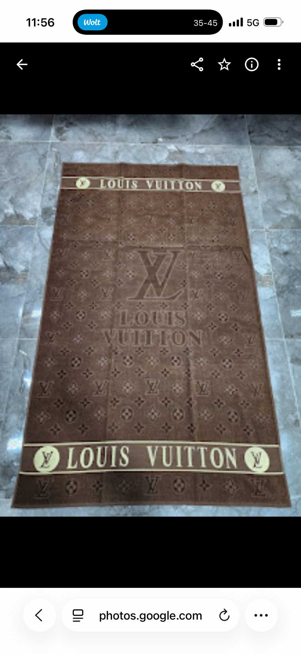 Louis Vuitton Πετσέτα