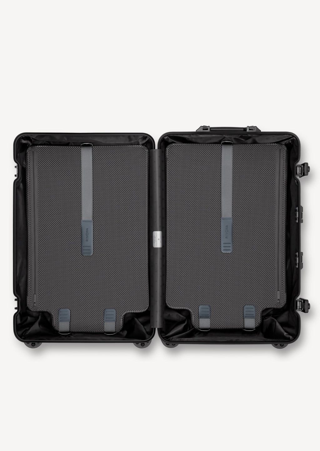 Rimowa Cabin Size Aluminium Suitcase Black
