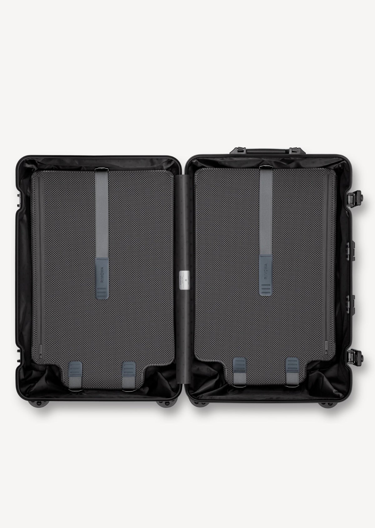 Rimowa Cabin Size Aluminium Suitcase Black
