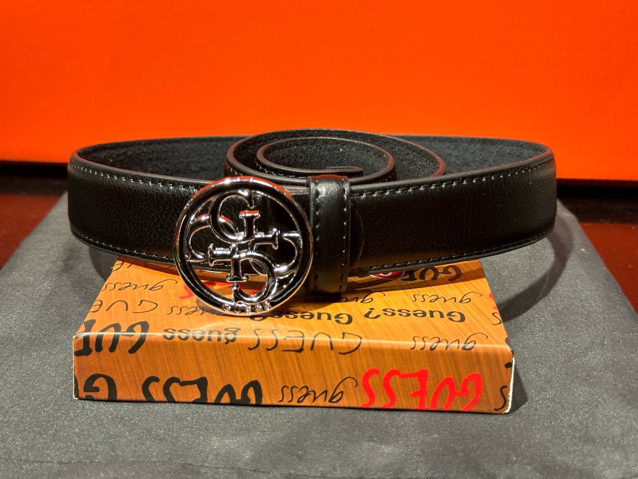 Ζωνη Guess Ασημί