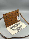 MCM Pouch Cognac Visetos