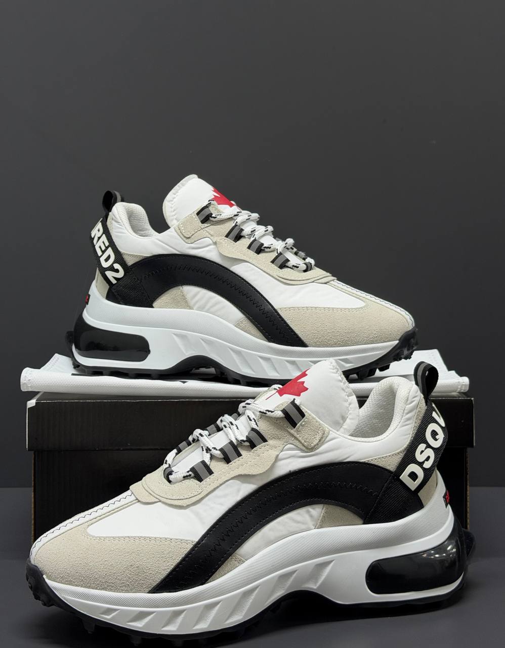 Dsquared2 Maple Leaf Sneakers White