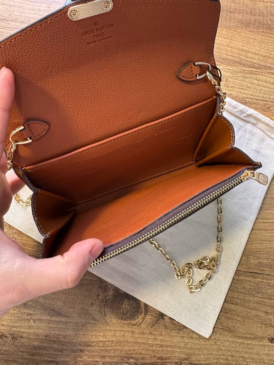 Louis Vuitton Πορτοφόλι Καφέ