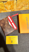 Louis Vuitton Monogram Card Holder Fuchsia