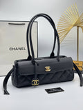 Chanel Quilted Shoulder Bag Black