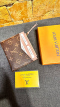 Louis Vuitton Monogram Card Holder Rose Poudre