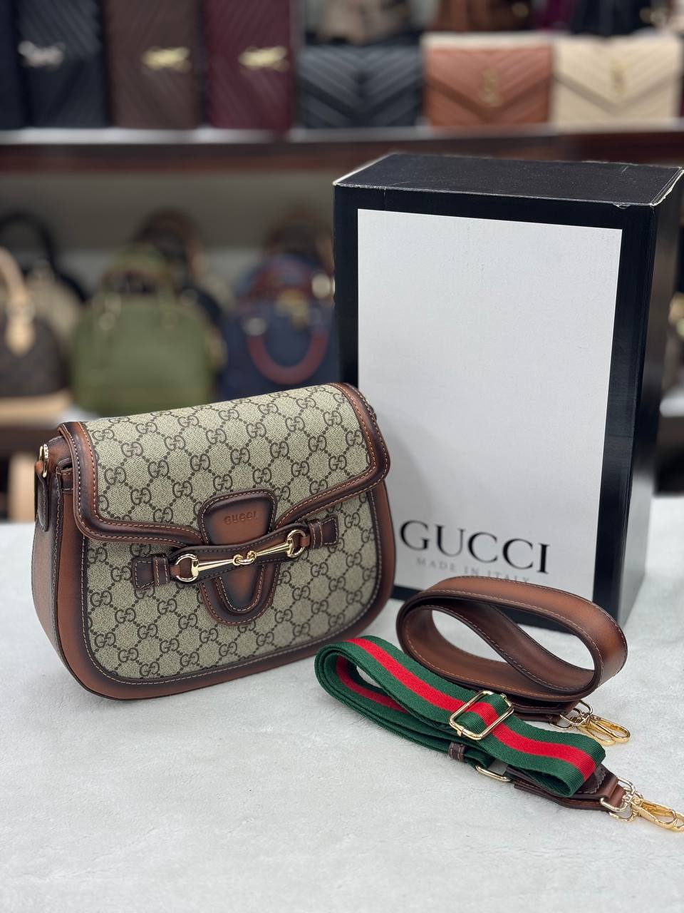 Gucci Horsebit Brown