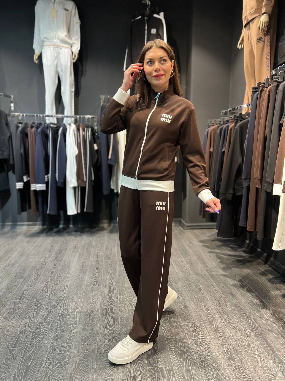 Miu Miu Set Brown