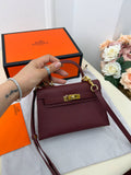Hermès Kelly Mini Bag Burgundy