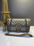 Gucci GG Marmont Shoulder Bag Beige