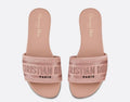 Dior Dway Slide Pink Canvas
