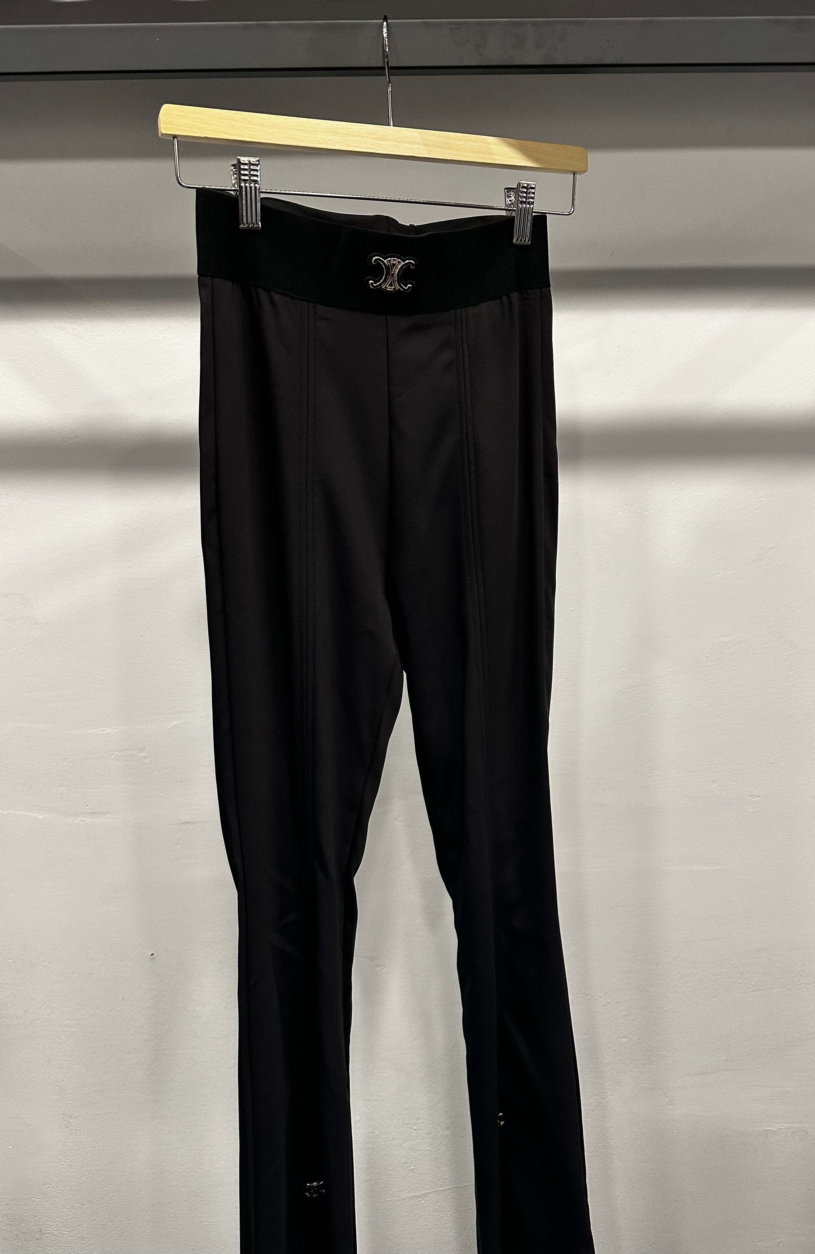 CELINE Triomphe Black Legging