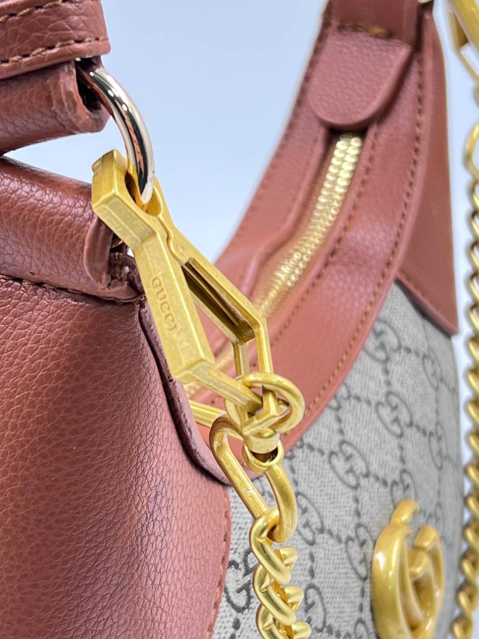 Gucci Aphrodite Brown GG Shoulder Bag