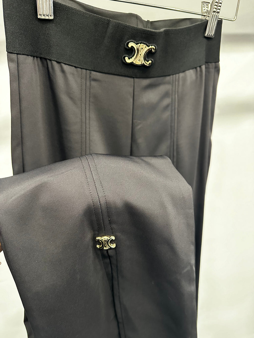 CELINE Triomphe Black Legging