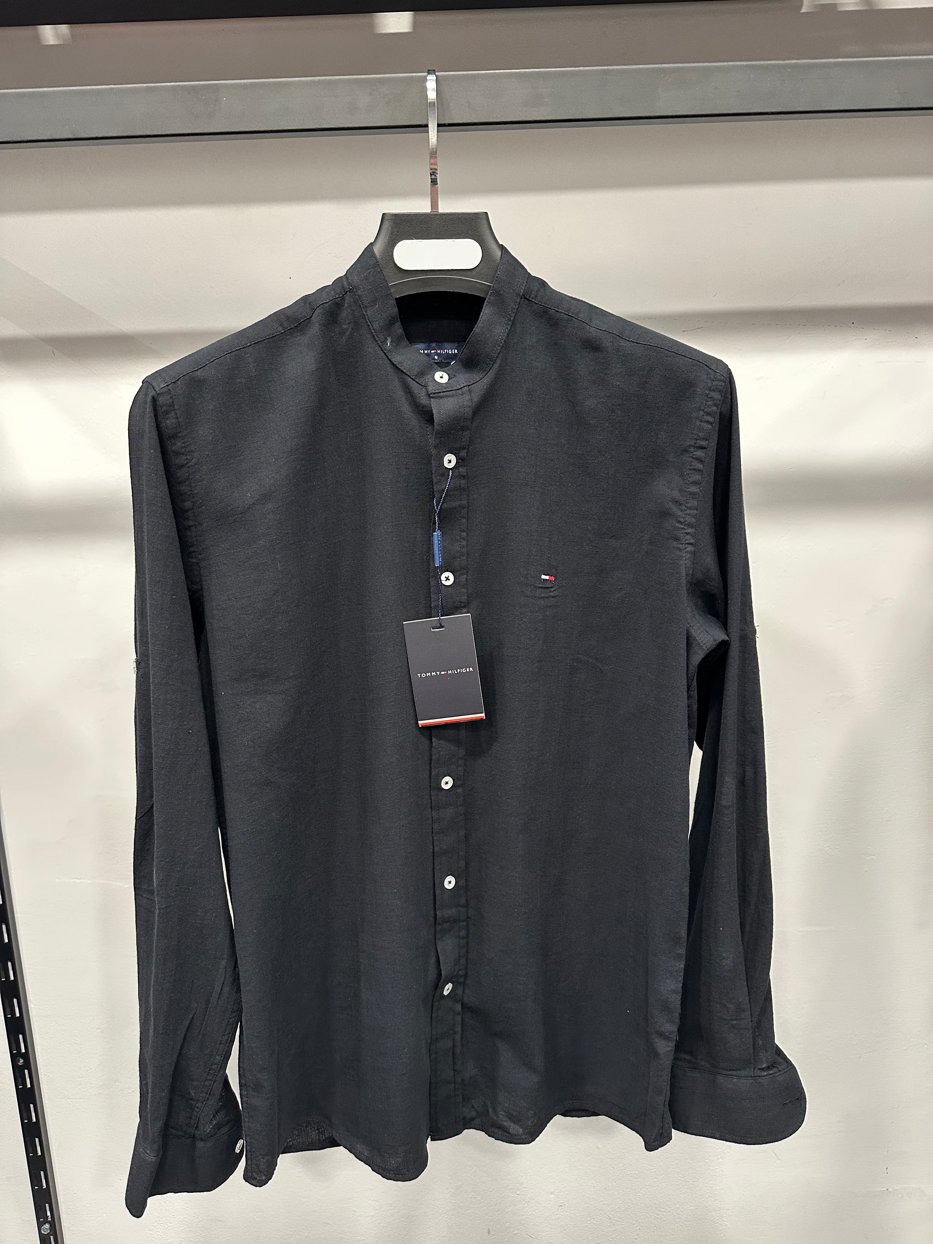 Tommy Hilfiger Πουκάμισο Μαύρο